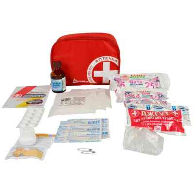 Автомобільна аптечка Poputchik 02-034-М Вінниця