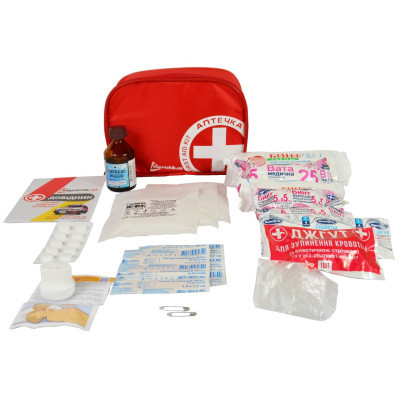 Автомобильная аптечка Poputchik 02-034-М Винница - изображение 2