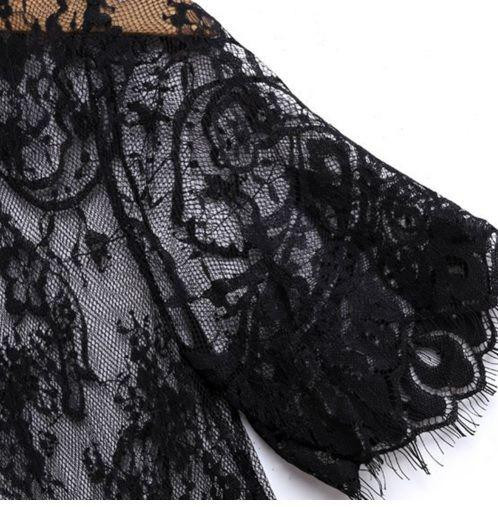 Парео туніка мереживна для пляжу чорний Київ - фото 5