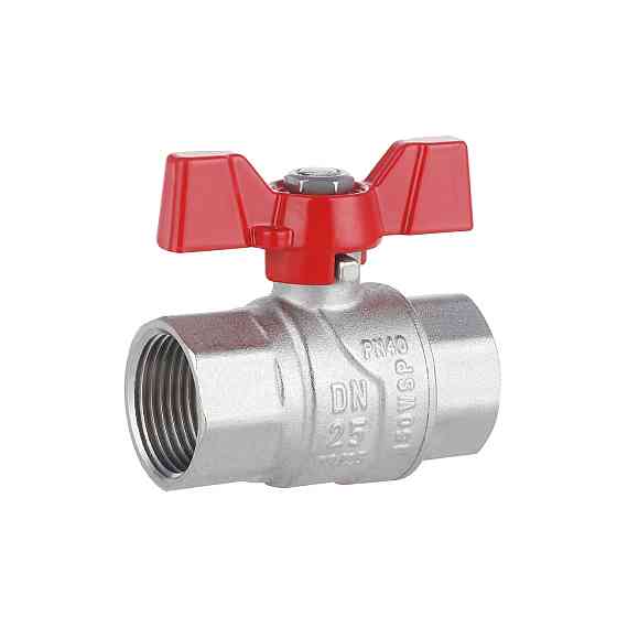 Кран кульовий Thermo Alliance Forte 1" ВР для води (метелик) SF602W25 Київ