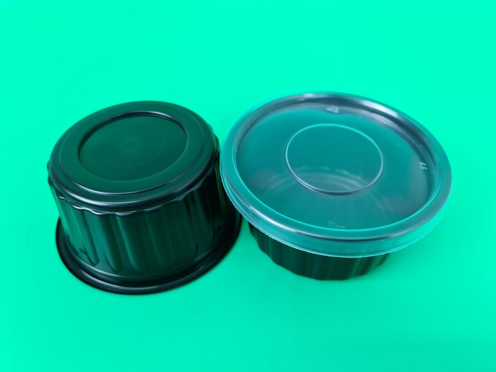 Супник черный ребристий D-115 (350 гр) Андрекс (50 шт) Харьков - изображение 3