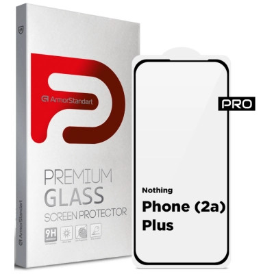 Скло захисне Armorstandart Pro Nothing Phone (2a) Plus (ARM80430) Вінниця - фото 1