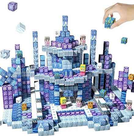 Конструктор магнитный 100 блоков, конструктор магнитный, Майнкрафт Харьков