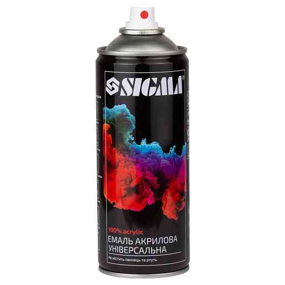 Sigma Эмаль аэрозольная акриловая 400мл RAL 1036 золотой глянец SIGMA (2736851) Коломия