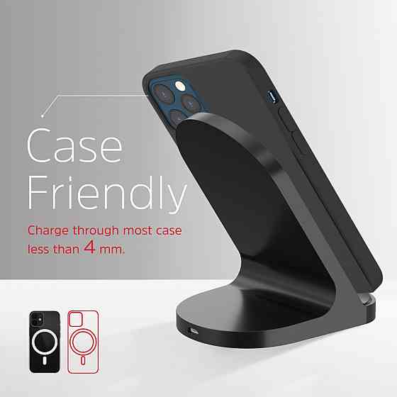 Зарядний пристрій Wireless Energizer WCP108 QI 15W чорний Винница