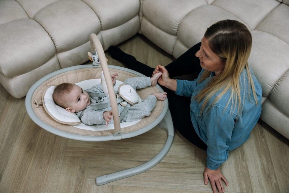 Качели детские FreeON Elite, beige Киев - изображение 16