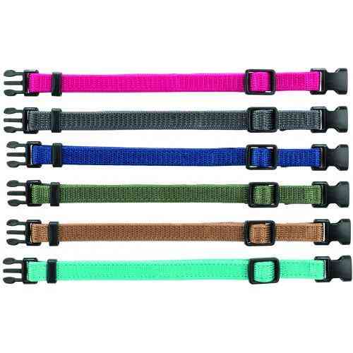 Набір нашийників Trixie для цуценят, нейлон, 6 шт, M-L: 22-35 см/10 мм (кольори в асортименті) Вінниця