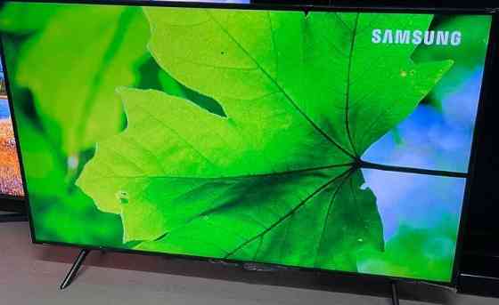 Телевизор Безрамный: 75 дюйма, 4K, ГОЛОСОВОЙ пульт, Smart, Samsung 75RU7100 Харьков