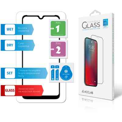 Скло захисне ACCLAB Full Glue ZTE Blade A7 2019 (1283126508851) Вінниця
