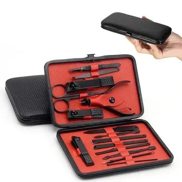 Манікюрний набір для професійного догляду, Набірчик індивідуальний манікюрний набір 10 в 1 AL-60 Львів - фото 8