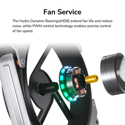 Кулер до корпусу Cougar Apolar 120 ARGB Вінниця - фото 6