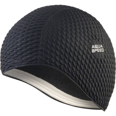 Шапка для плавання Aqua Speed Bombastic Junior 9881 чорний Діт OSFM (5908217698810) Вінниця - фото 1