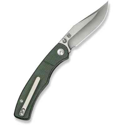 Ніж Civivi Clingman, Green Micarta, Satin (C23065-4) Вінниця