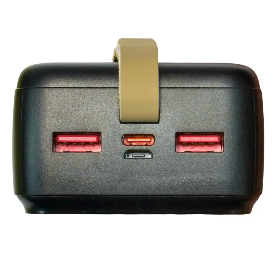 Універсальна мобільна батарея Powerbank Awei PA-12 30000 mAh 22,5W зі швидким заряджанням Чорний Вінниця