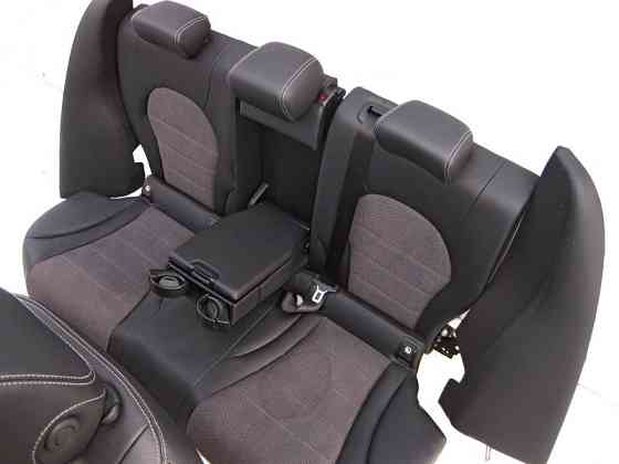 Mercedes-Benz  A2059100838 9J41 Комплект сидінь чорний шкірозамінник з сірою тканиною C-Class W205 Одесса