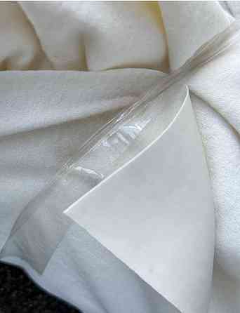 Тканина/опт/шкіранок білий — від 3 м. Київ