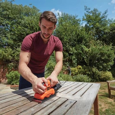 Шліфувальна машина Black&amp;Decker 150 Вт, 15000 об/хв (BEW220) Вінниця - фото 4