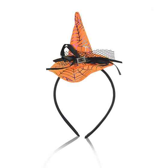 Обруч для Хэллоуина one size оранжево-черный Киев