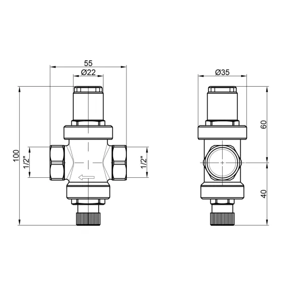 Редуктор Icma 1/2" №247 Київ