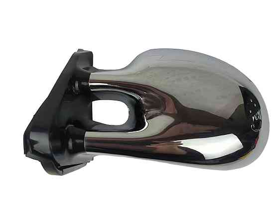 Зеркало заднього виду зовнішнє збільшене універсальне (крапелька) хром (к-кт 2 шт) 2101-2107 Мукачево