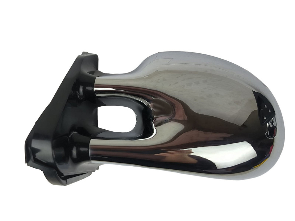 Зеркало заднього виду зовнішнє збільшене універсальне (крапелька) хром (к-кт 2 шт) 2101-2107 Мукачево - фото 2