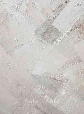 Шпалери вінілові на флізеліні Grandeco Time метрові абстракція структурні мазки коричневі бежеві сірі Київ