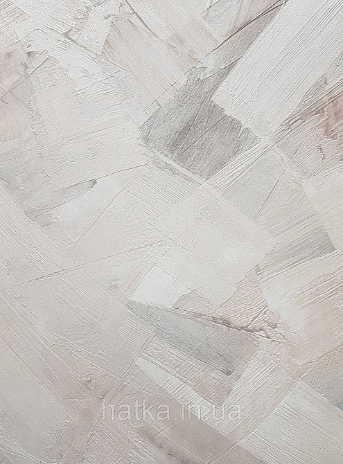 Шпалери вінілові на флізеліні Grandeco Time метрові абстракція структурні мазки коричневі бежеві сірі Київ - фото 1