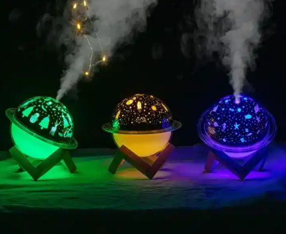 Ночник - увлажнитель воздуха Марс 3D Moon Lamp RGB microUSB, 8084 Днепр