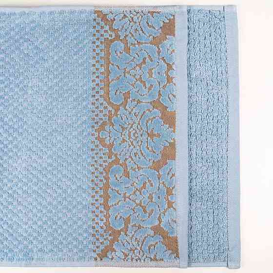 Полотенце махровое для лица и рук 40x70см Damask Премиум качества Жаккардовое с велюром 550г/м2 (Све Сумы