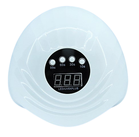 Гібридна LED/UV 5 X Plus 108 вт лампа для сушіння нігтів із дисплеєм і зниженням потужності. Київ