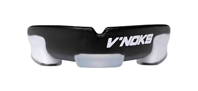 Капа боксерська V`Noks 3D Gel Aria Black Кам'янське - фото 4