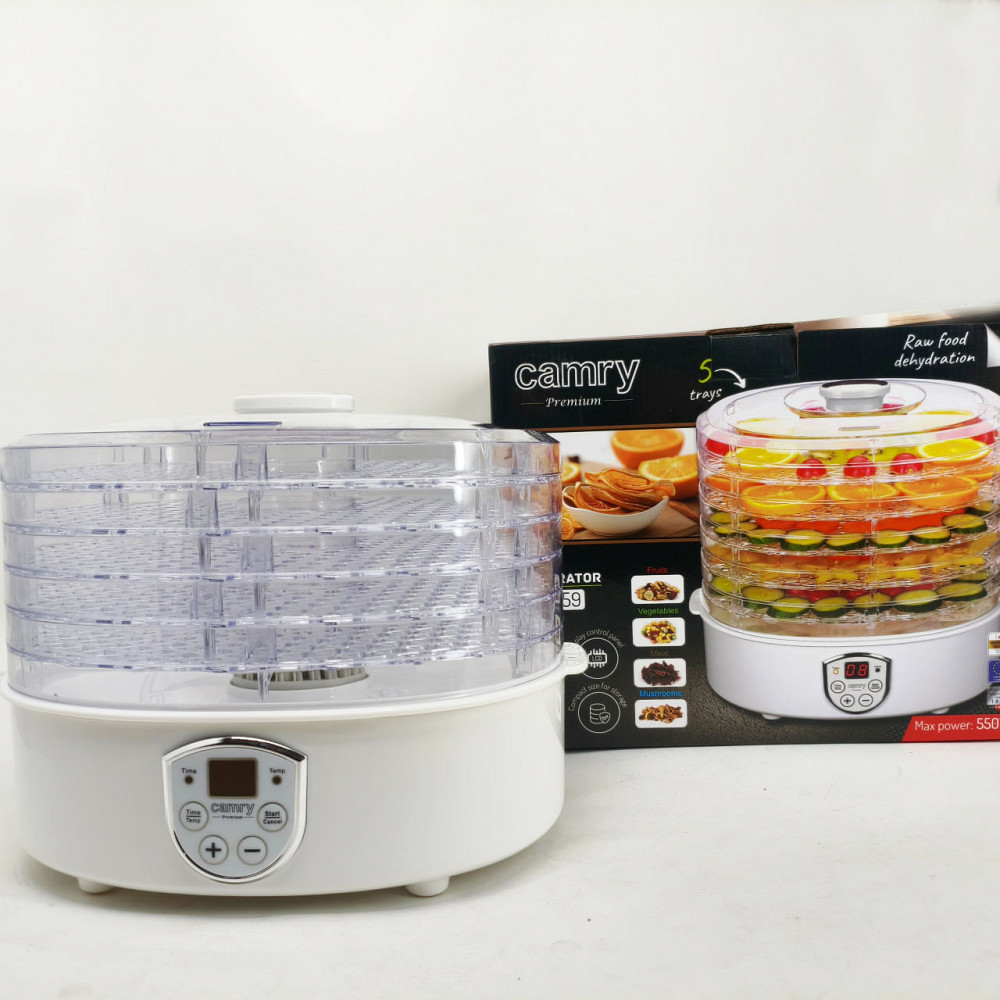 Пищевой дегидратор для сушки и приготовления сушеных блюд Camry CR 6659 35-70°C 240Вт DM-44 Львов - изображение 10