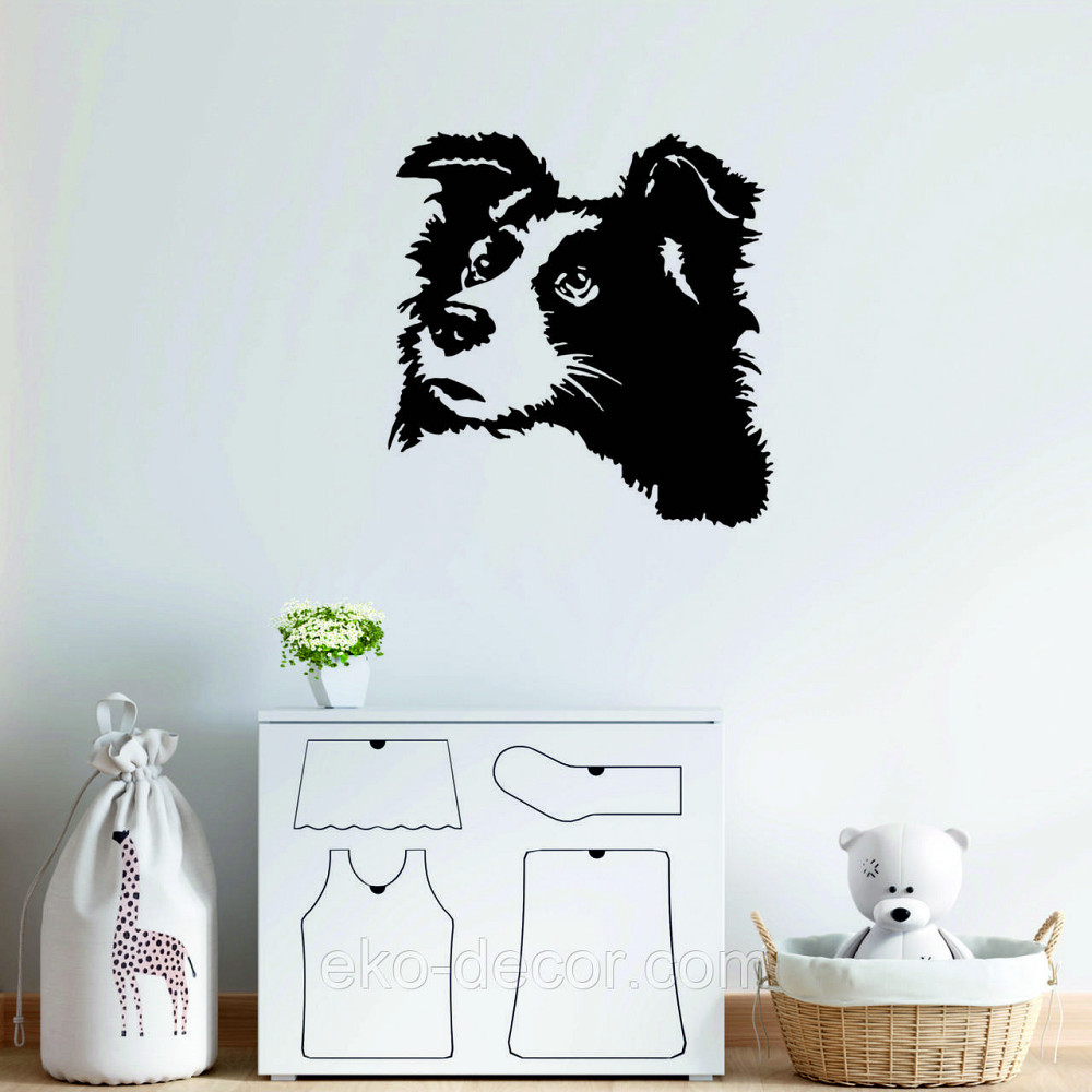 Декоративне настінне Панно «Бордер-Колі», Декор на стіну Київ - фото 5