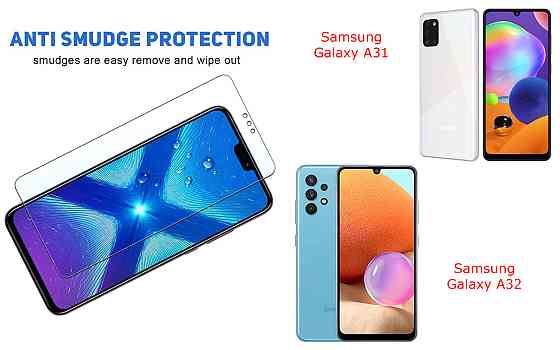 Защитное стекло NeoGlass для Samsung Galaxy A31, Galaxy A32 – ультрапрозрачное и устойчивое Киев