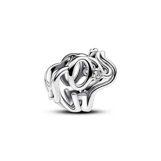 Срібна намистина Pandora Ажурний слон 793345C01 Київ