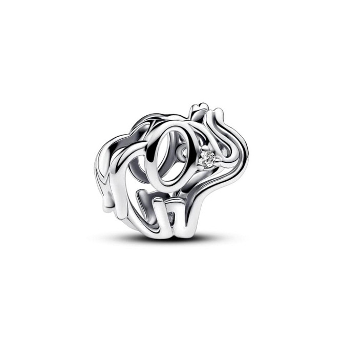 Срібна намистина Pandora Ажурний слон 793345C01 Київ - фото 1