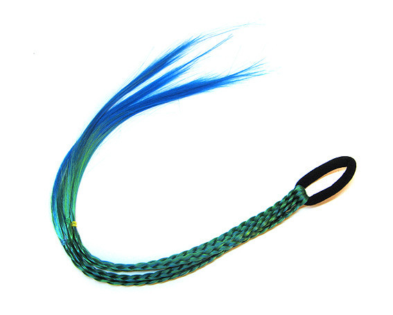 Гумка для волосся дитяча зелено-блакитна Київ - фото 2