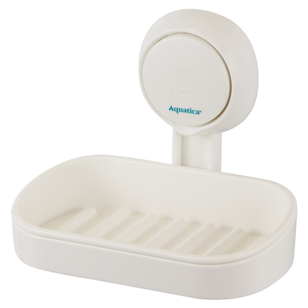 Мильниця на вакуумному присоску s42 142×103×111мм AQUATICA (9784289) Київ - фото 1