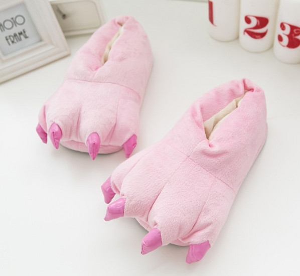 Домашні капці кігурумі Лапи Рожевий 35-41 р Вінниця - фото 1