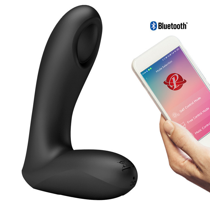 Массажер простаты - Pretty Love Archenemy Pulsator Black (App) Sex Aura Киев - изображение 6