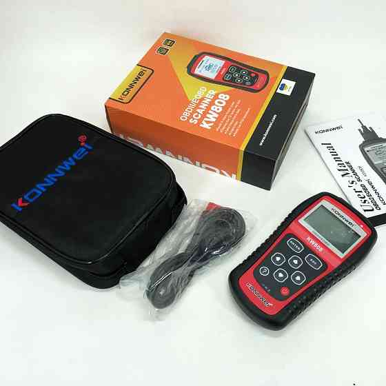Для легкових авто Konnwei KW808 OBD II/EOBD, Сканер для діагностики OY-784 автомобілів форд Київ