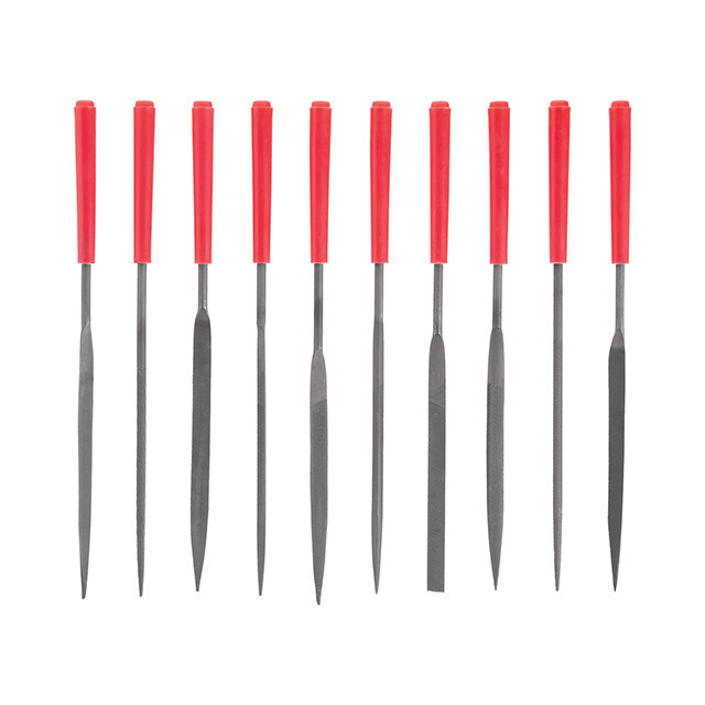 Набір надфілів, 10 шт., 140 мм INTERTOOL HT-3708 Київ - фото 2