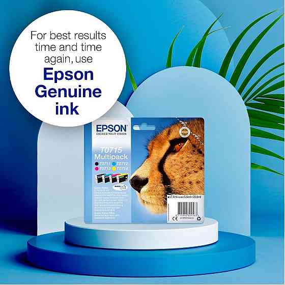 Картридж Epson T0711 черный DURABrite Ultra влагостойкий smudge-proof 583 стр для Epson DX серии multipack Киев