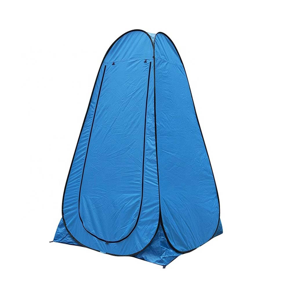 Намет для душу туристичний 120х120х190 см автоматичний, кабінка кемпінгова для переодягання, душу, туалету синій Кам'янець-Подільський - фото 3