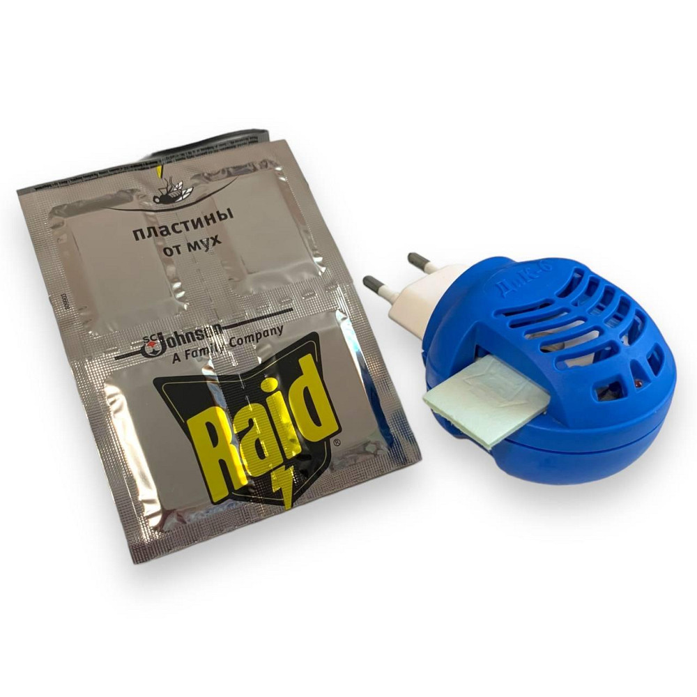 Пластина Raid від мух (тривала дія до 8 годин,) 10 шт/уп Харків - фото 6