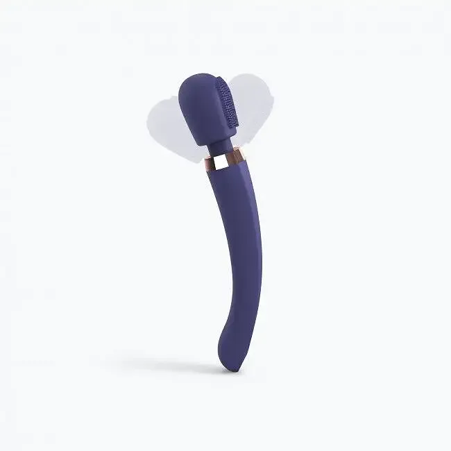 Вібромасажер із силіконовою щіточкою Love to Love Brush Crush - Midnight Indigo Львів - фото 4