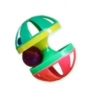 Игрушка дразнилка для кошек пластиковая с шариком 9х6см 7-12 Винница - изображение 1