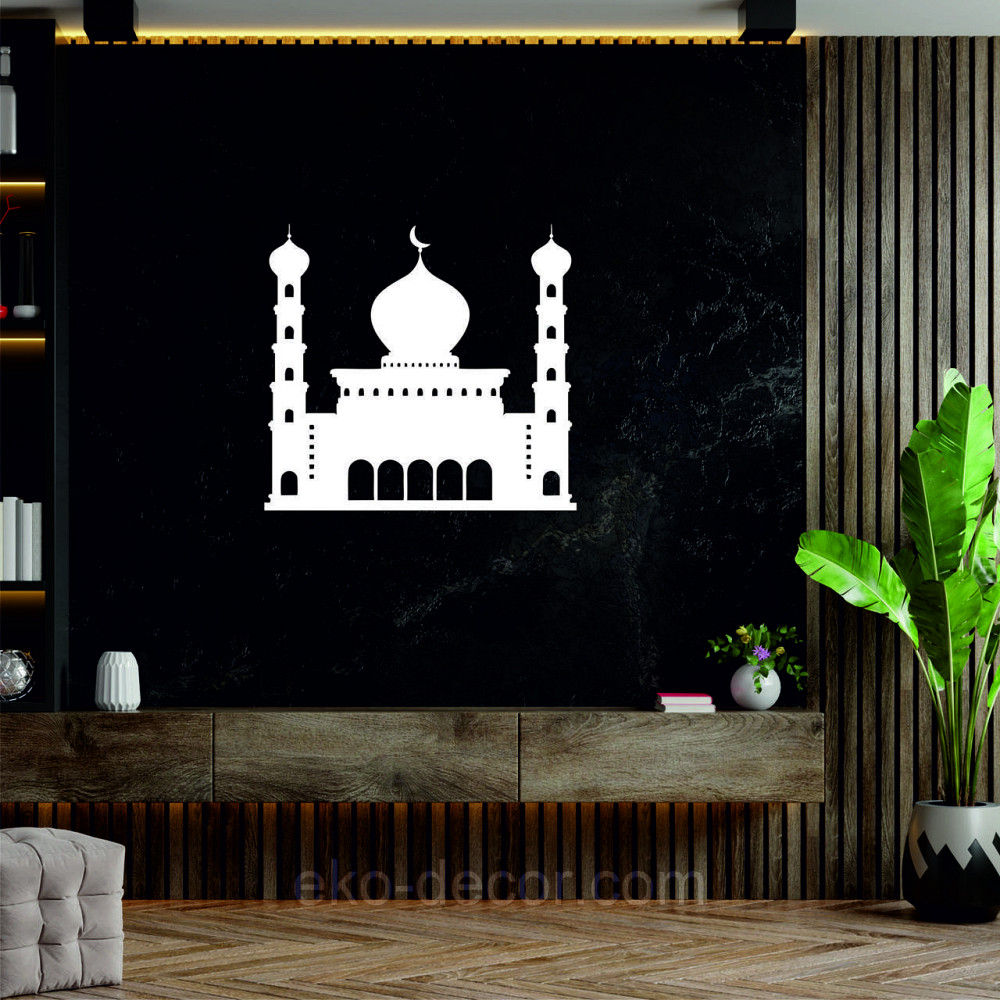 Декоративное настенное Панно «Ислам» Декор на стену 90*82 см, Белый Киев - изображение 5