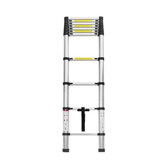 Лестница телескопическая Kraft&Dele KD4072  8-ступеней 2.6 м Киев