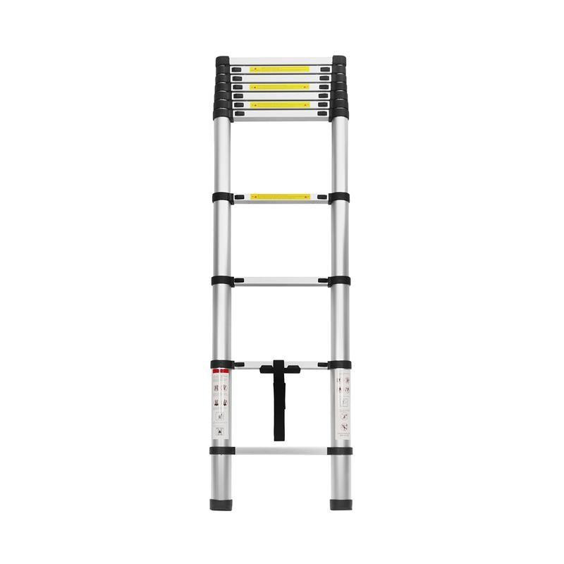 Лестница телескопическая Kraft&Dele KD4072  8-ступеней 2.6 м Киев - изображение 1